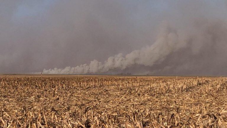 Los incendios también causan estragos en la zona de Reducción