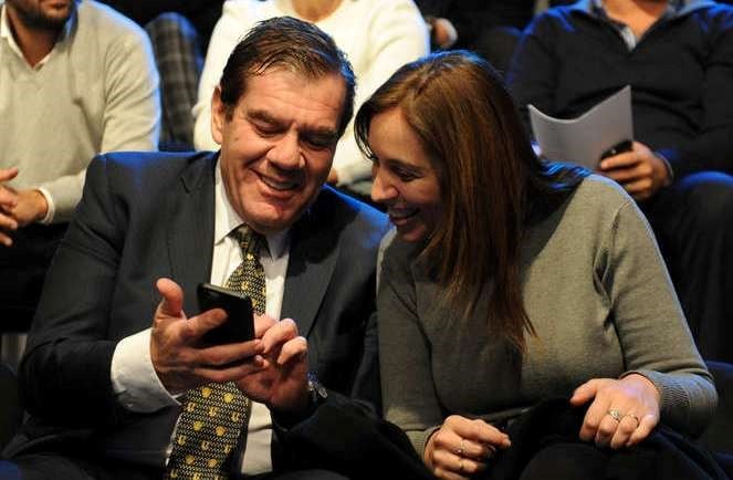 Guillermo Montenegro y María Eugenia Vidal. (Web)