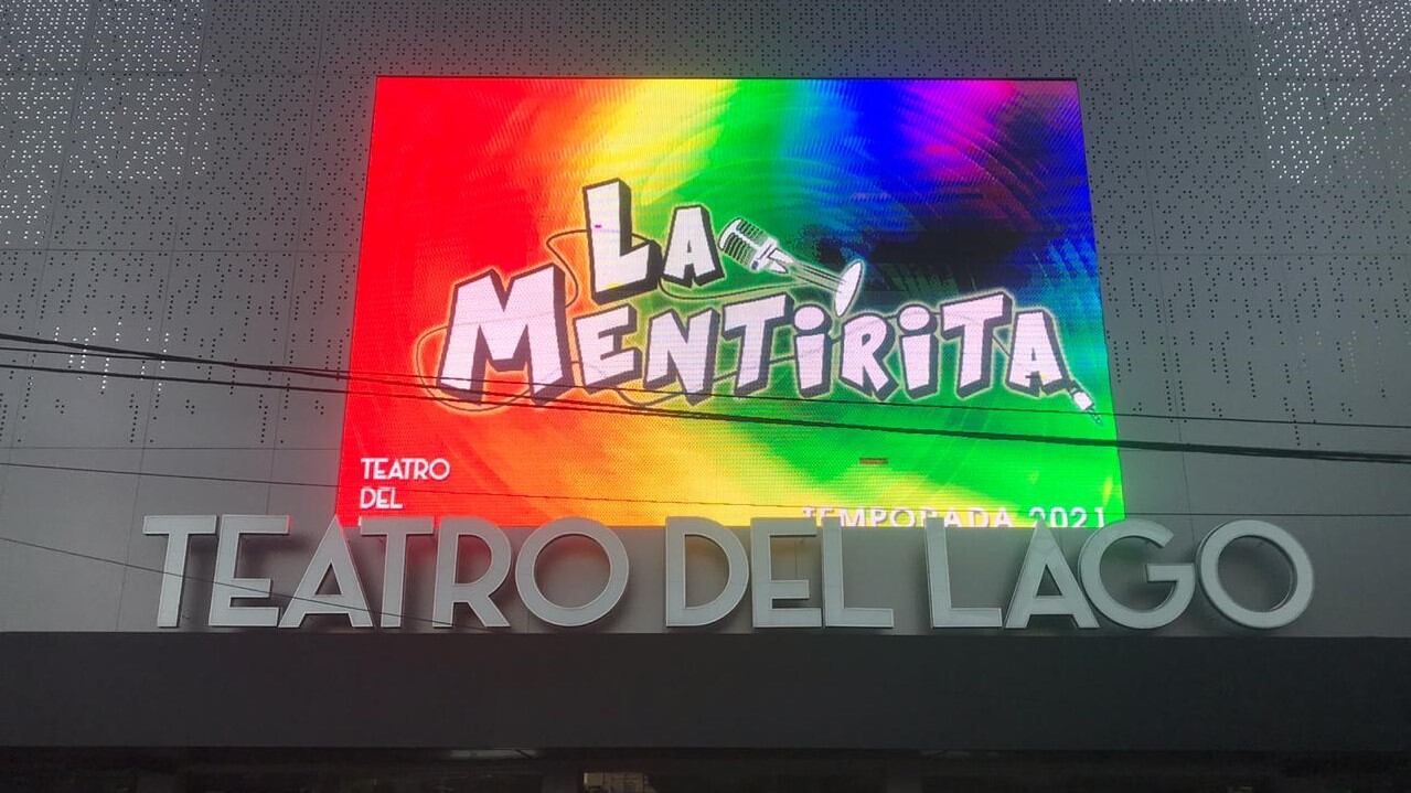 Teatro del Lago. Marquesina "La Mentirita"