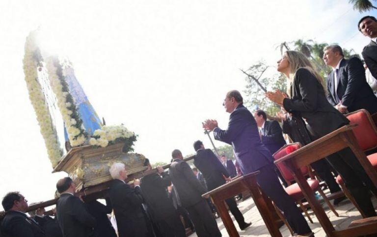 Celebraciones por el 118º aniversario de la Coronación Pontificia de la Virgen de Itatí. (Foto: La República)