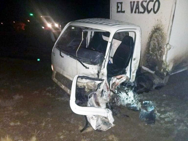 Las Heras accidente sobre ruta 43