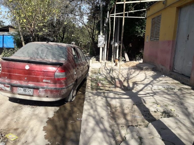 Gendarme baleado en el Colmenar (web).