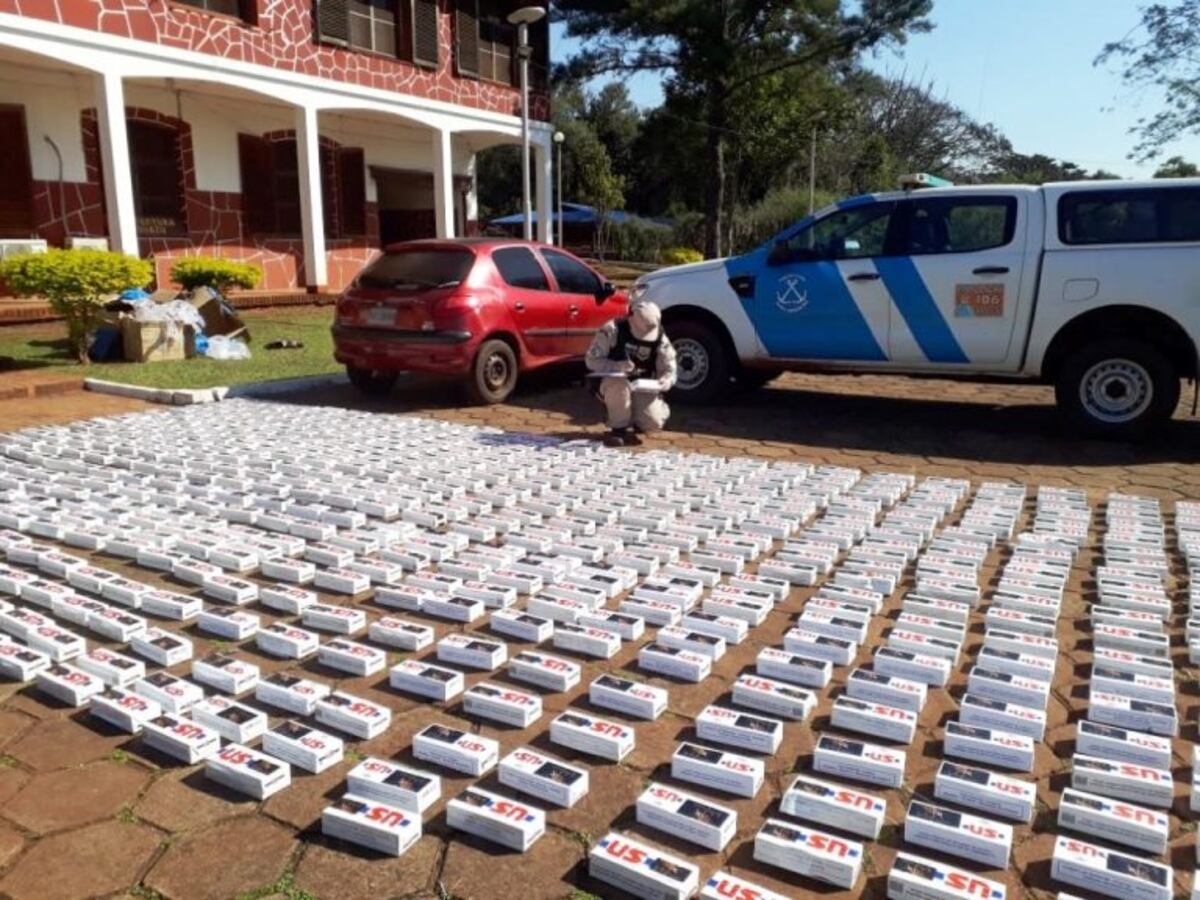 Incautan cigarrillos y mercadería por $ 1 millón en Iguazú y Corpus