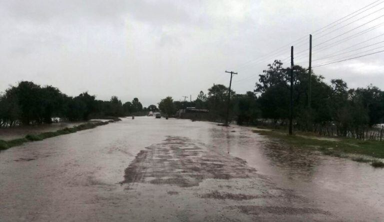 Inundaciones en Curuzú Cuatiá. (Foto: Época)