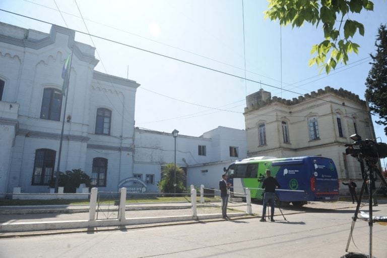 El penal de Dolores. (Clarín)