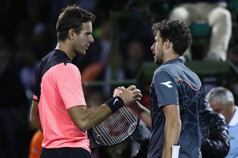 Del Potro avanzó a la tercera ronda del Masters 1000 de Miami. (Foto: AFP)