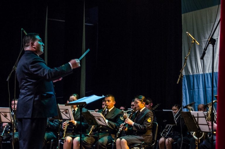 Concierto de la Banda de música del Área Naval Austral