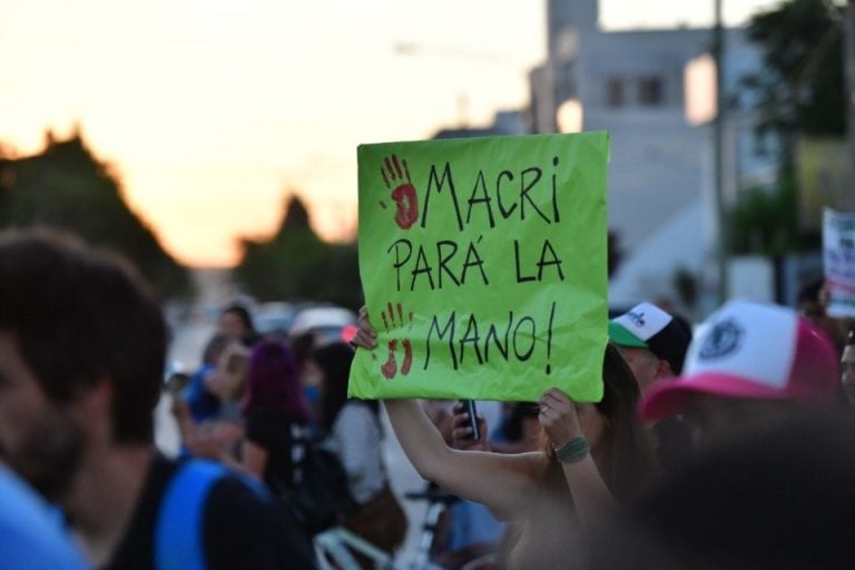 La gente se expresó sin inconvenientes.