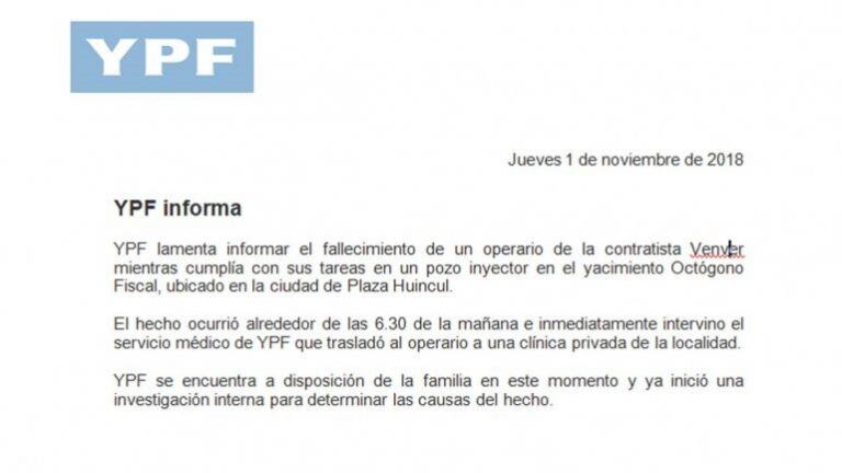 YPF Octógono Fiscal de Plaza Huincul