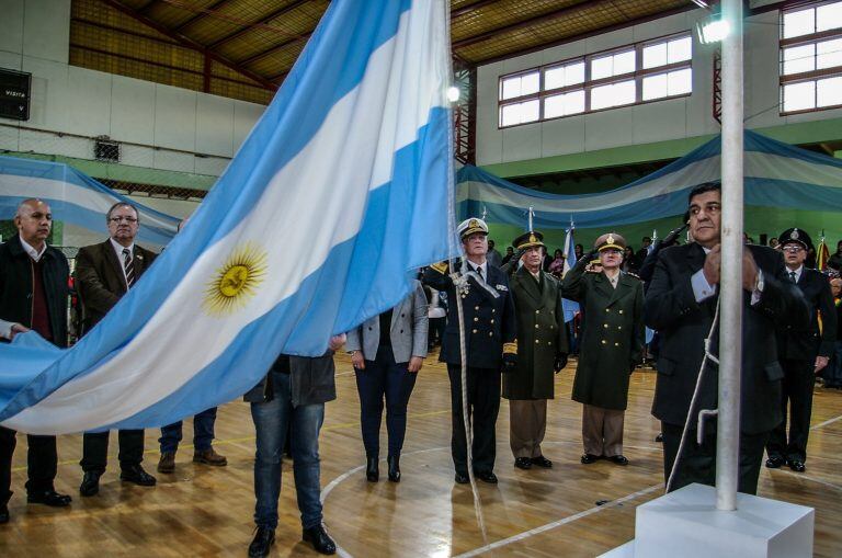 El vicegobernador Juan Carlos Arcando presente en el acto