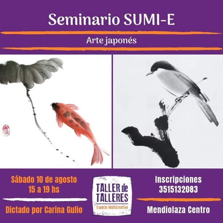 Seminario de SUMI-E en Mendiolaza