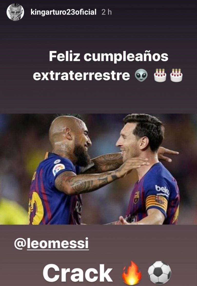 Leo Messi cumple años y el mundo del fútbol lo celebra junto a él (Foto: captura Instagram)