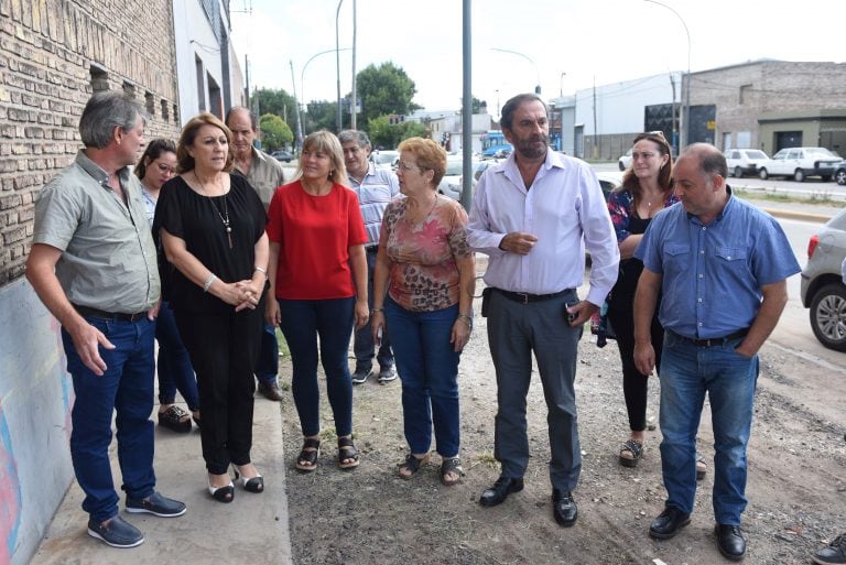 Quedó habilitado un nuevo tramo de la avenida Rouillón