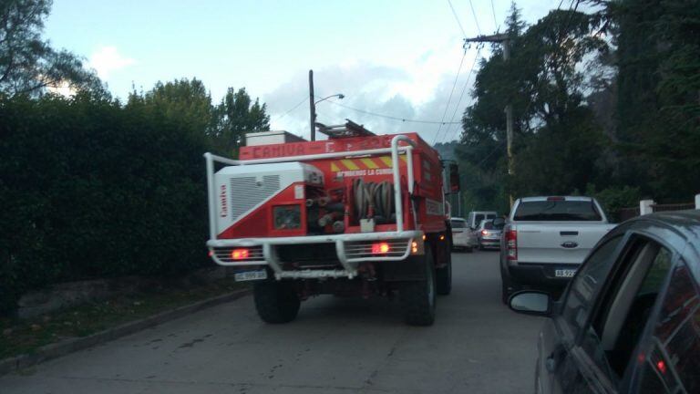 Cuerpos de Bomberos Voluntarios.