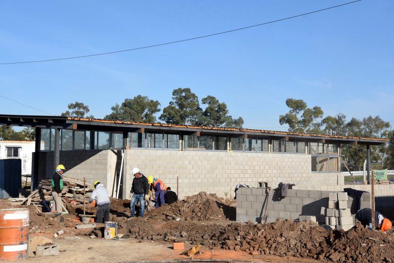 Avanzan las obras de la Guardería Municipal Transitoria de Animales del Imusa