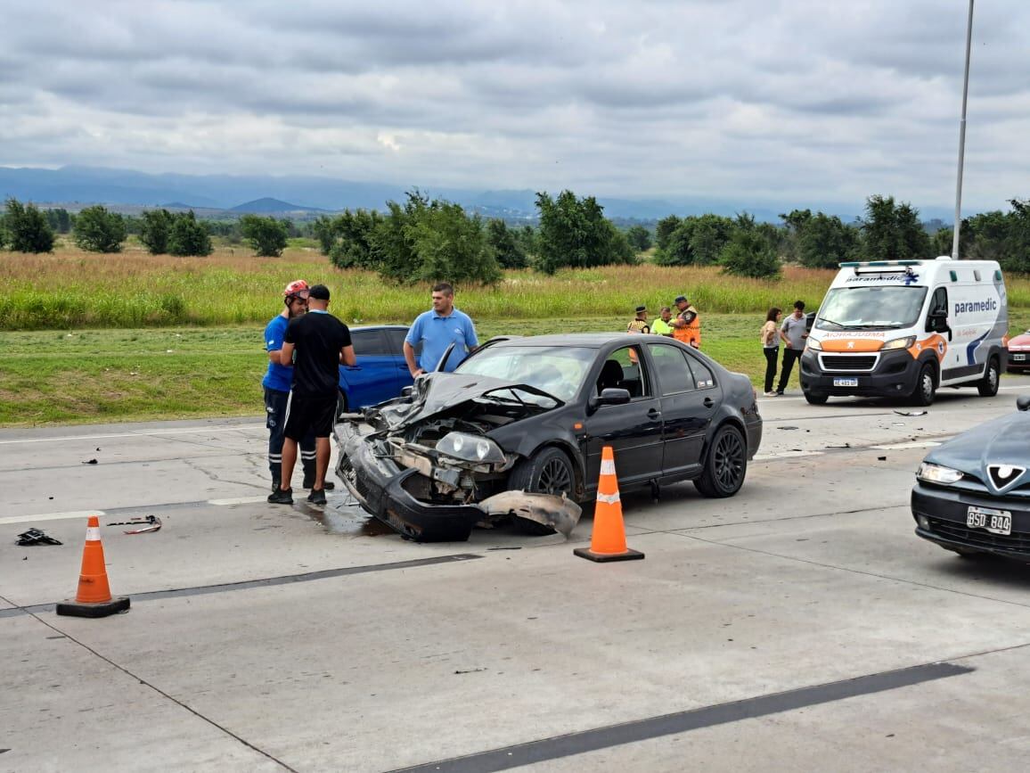 Circunvalación de Córdoba: por un siniestro vial hay reducción de calzada (Nicolás Bravo / La Voz)