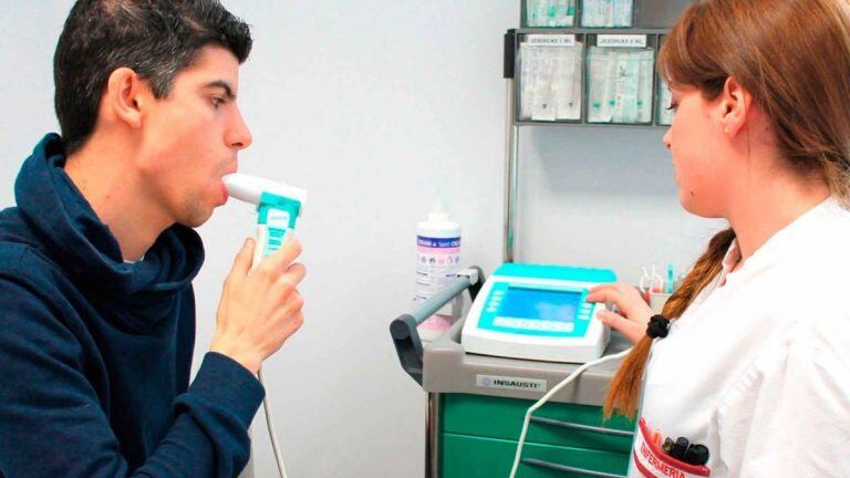 Espirometría examen