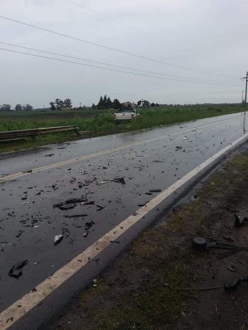 Accidente en Ruta 88 altura de Otamendi