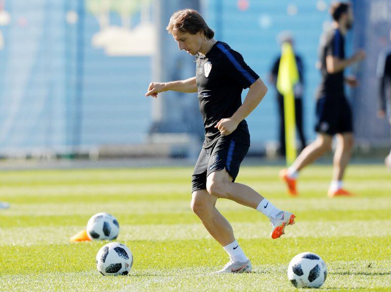 Luka Modric es uno de los destacados del Mundial y Croacia lo quiere seguir disfrutando.