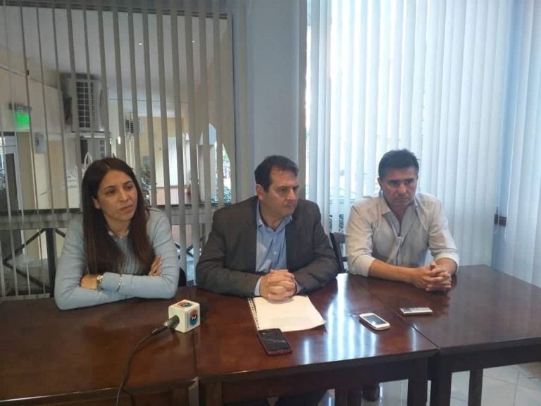 Daniela Ferrari, Juan Manuel Saieg y Javier Almada.