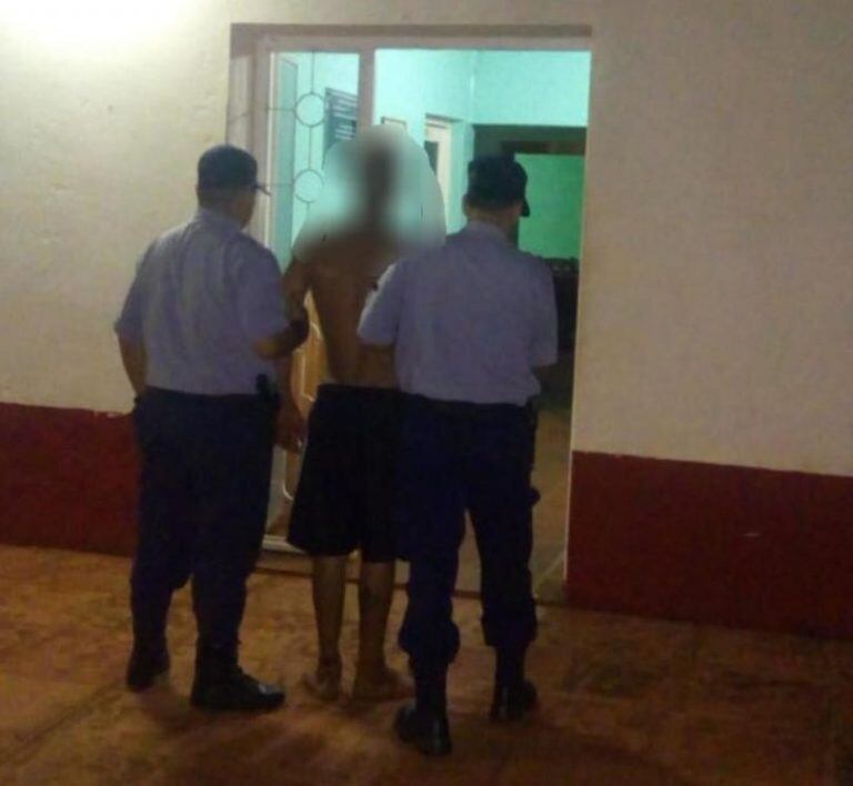 Detenido en Villa Bonita.