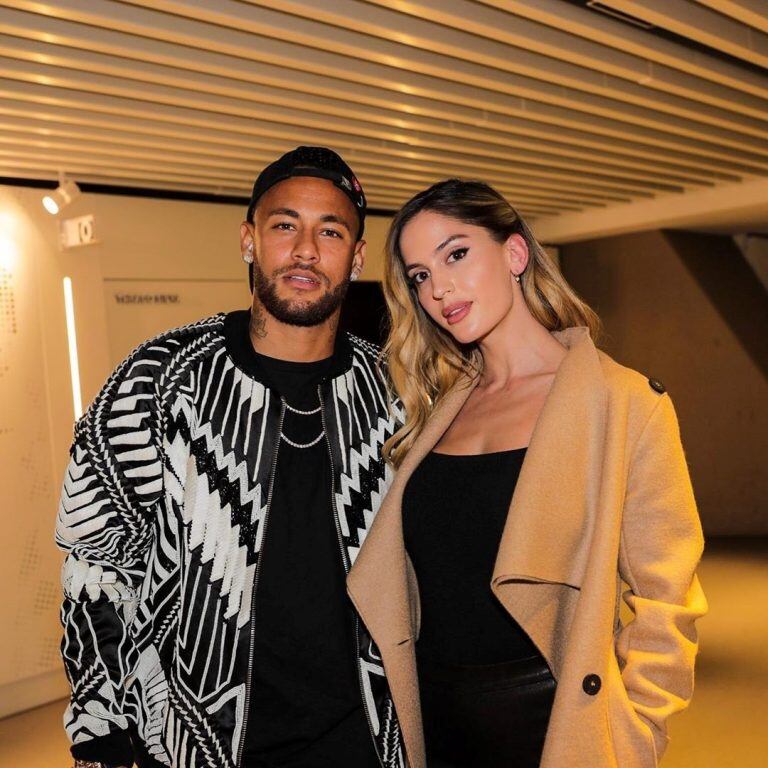 Natalia Barulich y Neyman (Instagram/@neymarjr)