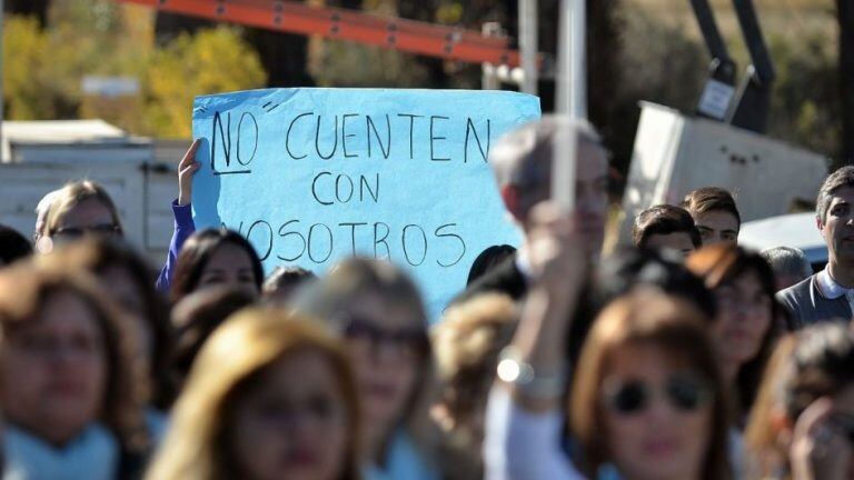 Ya se realizó un chaquetazo en san rafael. (Foto: Lenadro Salvatore/ Los Andes)