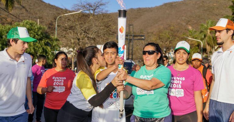 Salta, el séptimo relevo del Tour de la Antorcha (Fotos: Pablo Elías/Buenos Aires 2018).