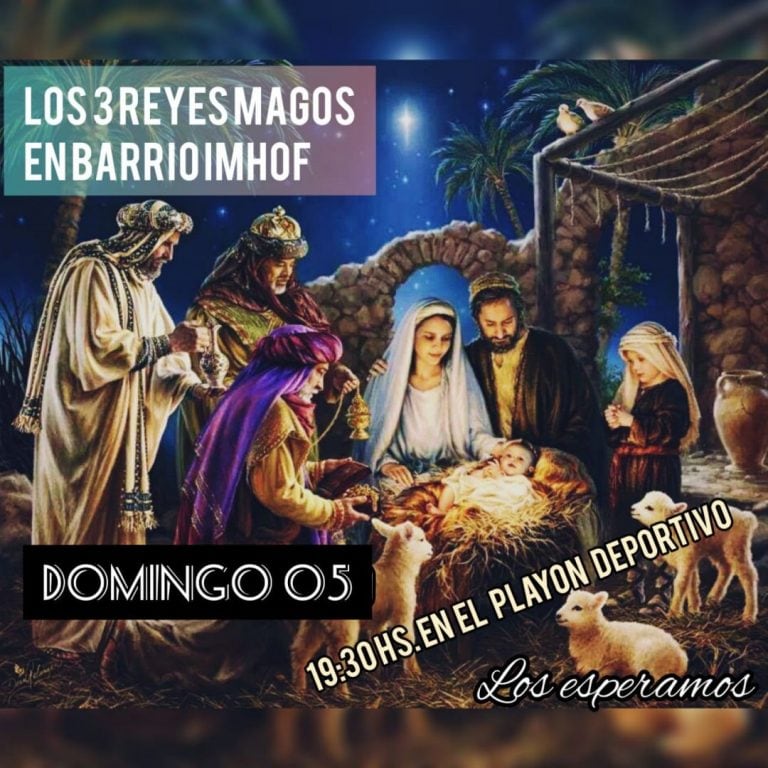 Reyes Magos en Eldorado.