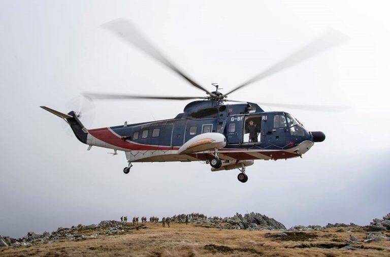 Helicóptero con capacidad de evacuación
(Foto web)