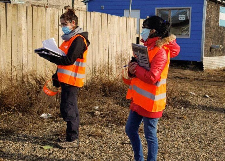 Cuidarnos TDF, en la ciudad, se visitaron más de 1500 hogares desde el inicio del proyecto.