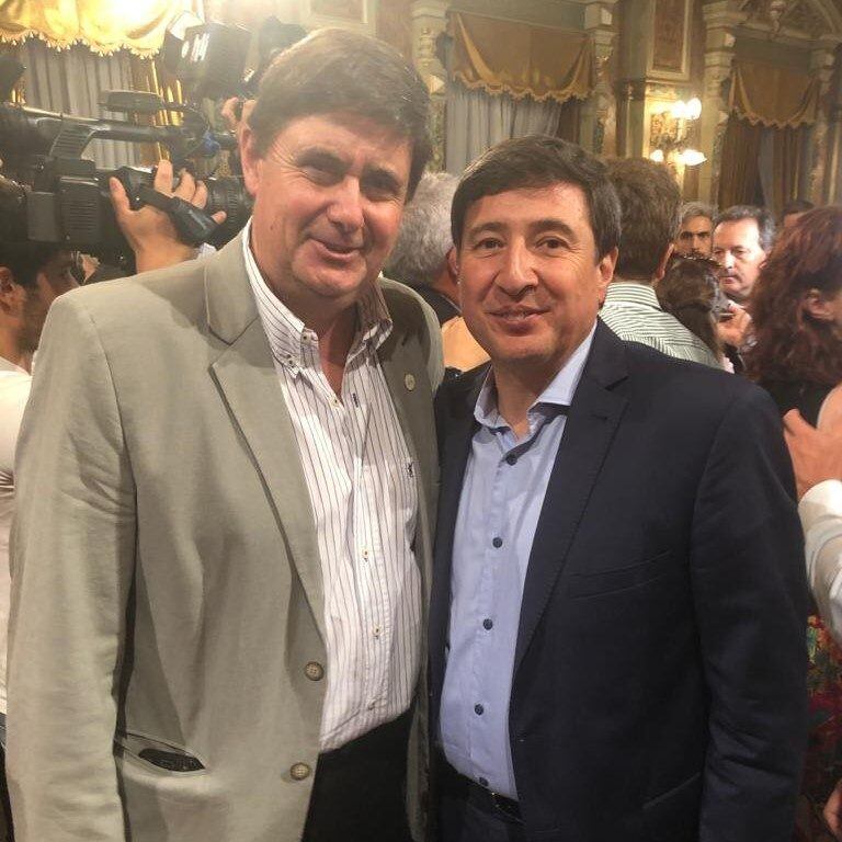 Miguel Gargaglione presente en el lanzamiento de "Argentina contra el hambre"