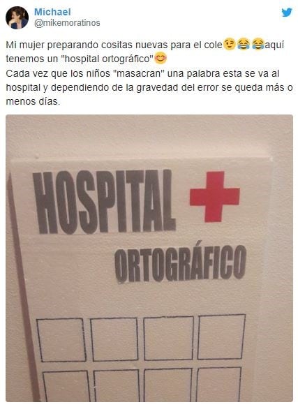 El “Hospital Ortográfico”