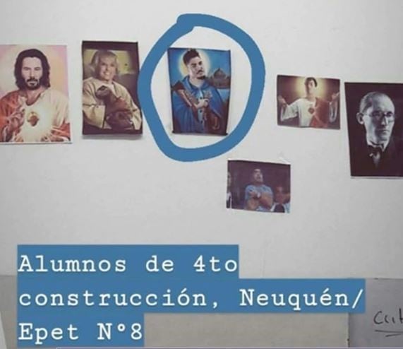 Los pedidos de los alumnos al "santo" Ricardo Fort