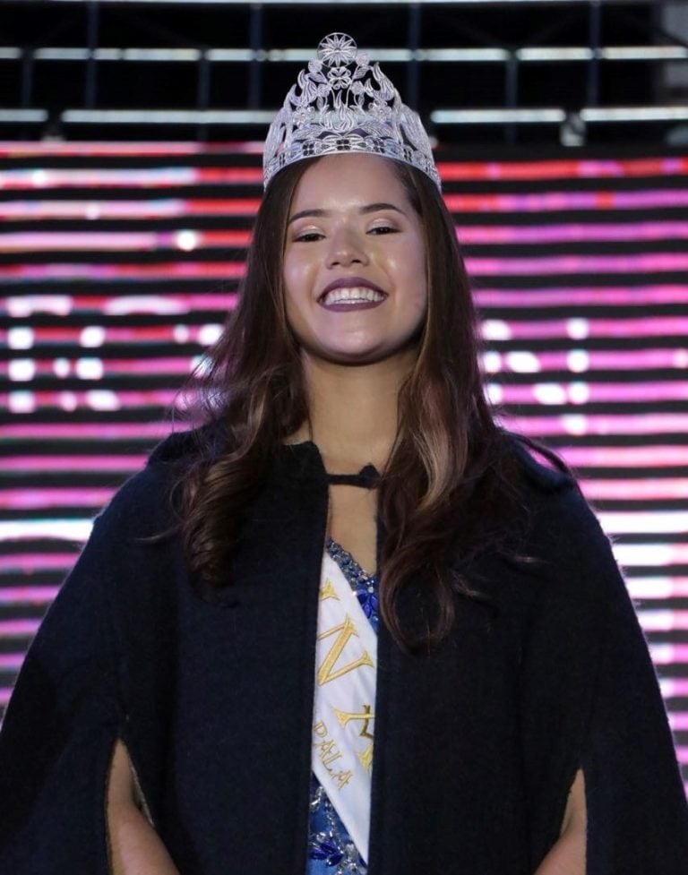 Ana Cecilia Herrera, la nueva reina departamental del estudiado palpaleño.