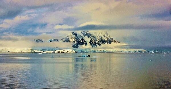 Glaciar Thwaites - Antártida.