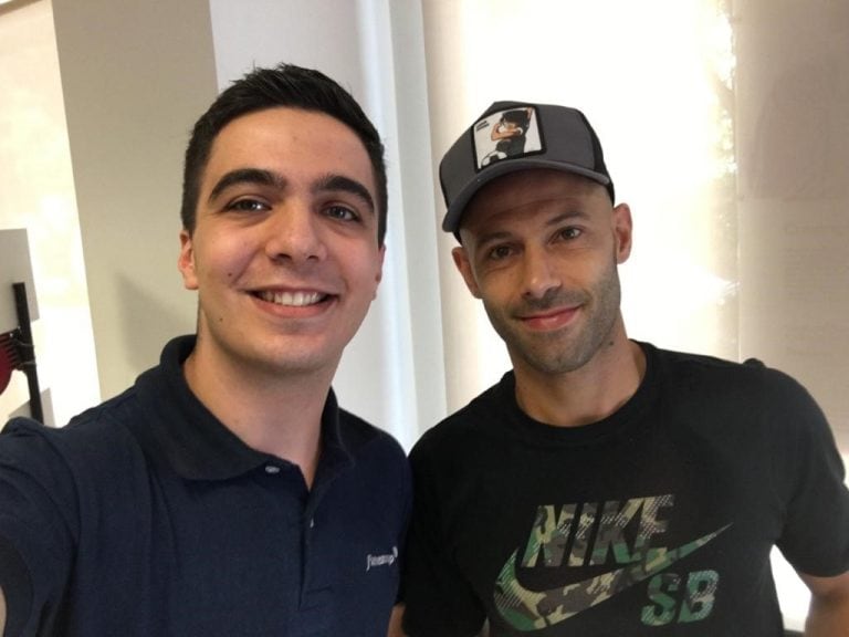 Mascherano volvió al país y se instaló en Funes (Funescoop)