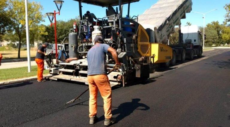 Los trabajos se desarrollan a buen ritmo (Gobierno de La Pampa)