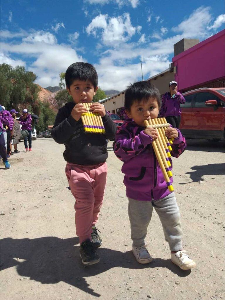 La fe y la tradición se va acendrando en las nuevas generaciones, en la Quebrada de Humahuaca.