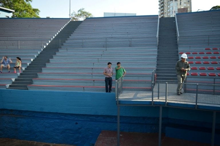 Tribunas con vista al río del anfiteatro Manuel Antonio Ramírez de Posadas