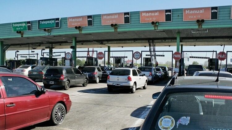 Las demoras en la Autopista Buenos Aires- La Plata.