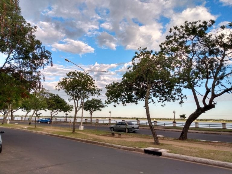 Cielo cubierto pero sin lluvias