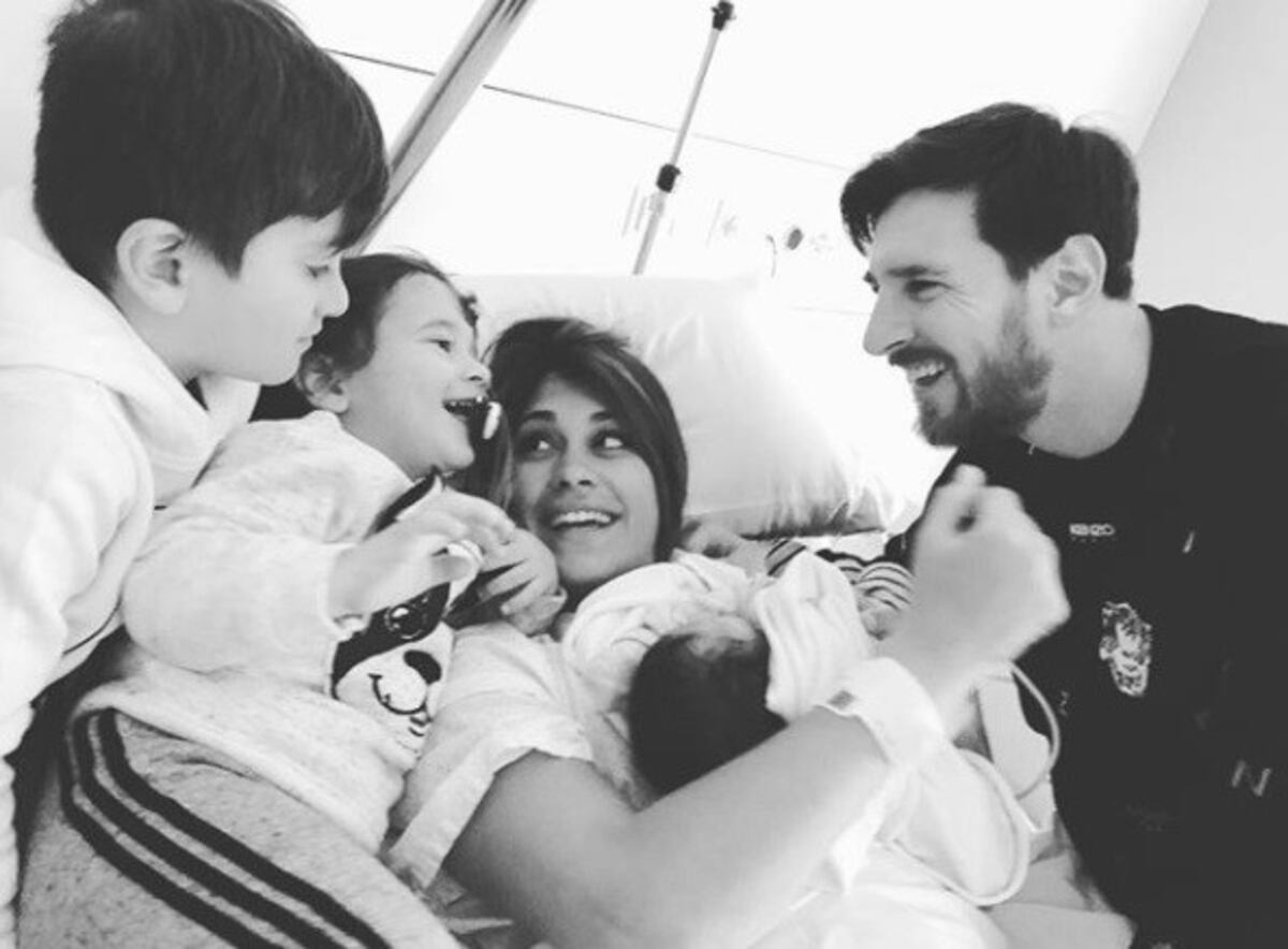 El tierno mensaje de Antonela Roccuzzo para Messi por el Día del Padre