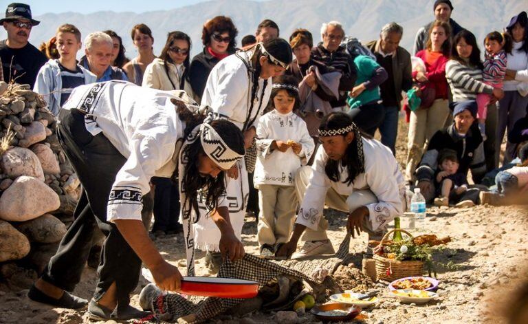 Una de las celebraciones más importantes es la elección de la Pachamama. (Web)