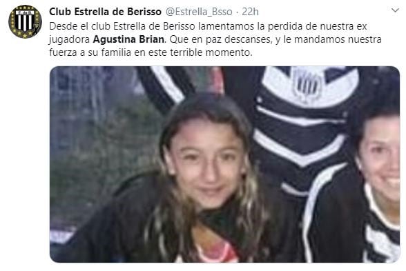 Club Estrella de Berisso. (Twitter)