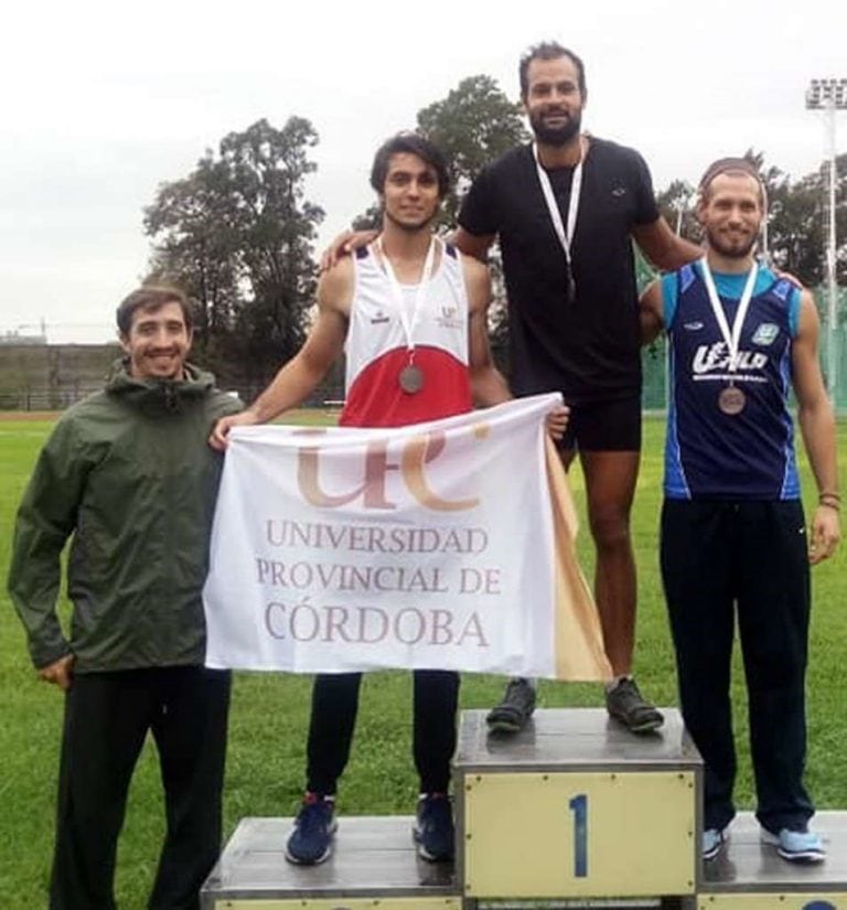 Brandoni, el subcampeón universitario