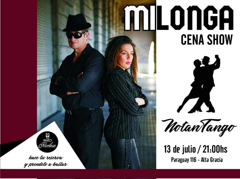 Milonga Cena Show en Paseo