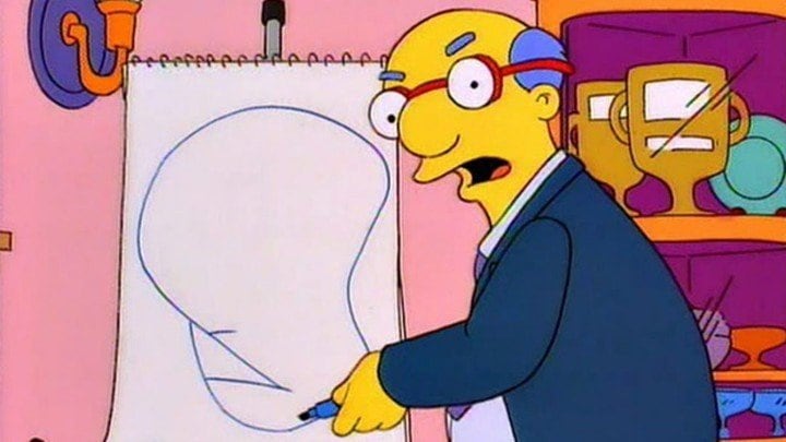 La "dignidad" según el padre de Milhouse (web)