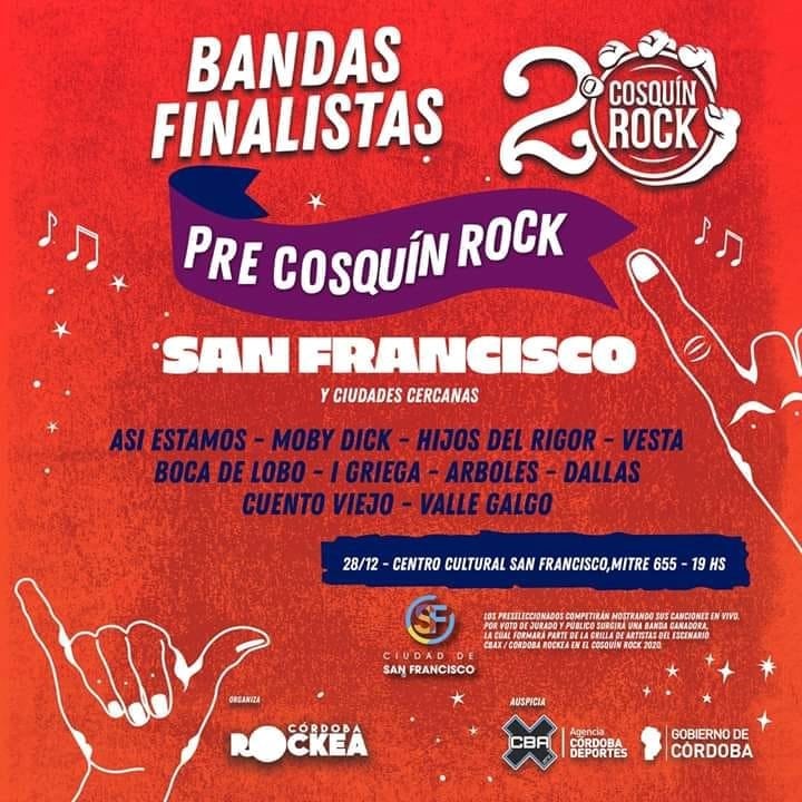 Pre Cosquin Rock en San Francisco