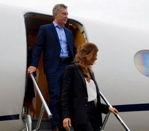 Juliana Awada y Mauricio Macri